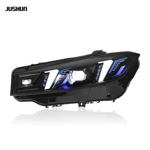 Ensemble de phares Jushun pour BMW Série 3 G20, double couleur LED DRL, style laser - Product Image 3