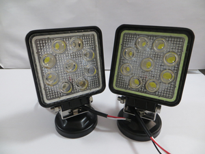 27 Вт UTV ATV Грузовик Мотоцикл Противотуманные фары 12V Янтарная двухцвет