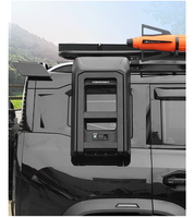 Accessoires extérieurs Jetour Traveler T2 pour échelle de voiture sur la vitre arrière, échelle latérale de toit modifiée, accessoires Jetour