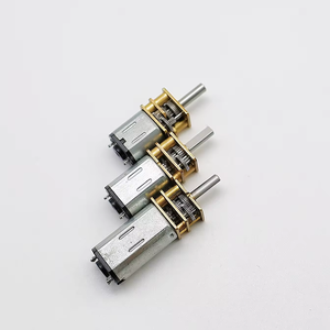 전기 마이크로 브러시 <span class=keywords><strong>DC</strong></span> 6V 12 볼트 24V 3000rpm 박차 기어 모터 N10 N20 N30 자동 잠금 팬 용 기어 박스 포함 - Product Image 6