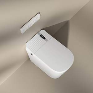 Toilette intelligente I6 à poser au sol, chasse d'eau par siphon, 3,0L-4,5L, fonctionnement automatique avec fonction d'éclairage - Product Image 2