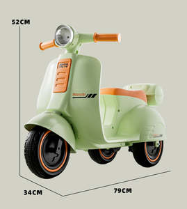 Voiture électrique pour enfants à 3 roues, jouet pour bébé, moto électrique rose pour enfant - Product Image 6