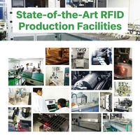 Etiquetas Flexibles de Código de Barras UHF RFID de Clase 1 Gen 2 EPC Personalizadas y Duraderas, Etiquetas de PET/PP ISO18000-6C
