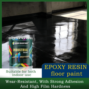 7色カスタマイズ可能な多色エポキシアクリル液体コーティング、内装/外装セメント床改修用ヘビーデューティー - Product Image 3