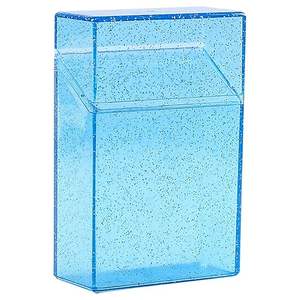 85mm King Size En Plastique Transparent Étui À <span class=keywords><strong>Cigarettes</strong></span> 20 Capacité Portable Mince Boîtes À Cigares Support De Poche Conteneur De Stockage Hommes - Product Image 2