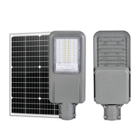 Lampadaire solaire extérieur intégré en aluminium SUNWE avec kit tout-en-un 200W 300W 400W 500W 6000K lumière du jour
