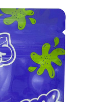 Sacs en plastique imperméables à fermeture éclair, imprimés avec logo personnalisé, scellés sur 3 côtés, pour collection de jouets, pochette porte-bonheur