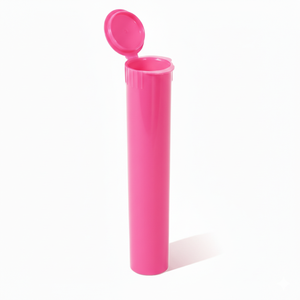 Tubes opaques anti-odeur rose avec couvercle pop-top 90 mm – Contenant de rangement - Product Image 1