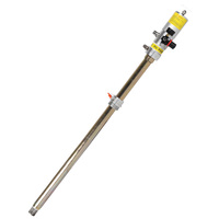 Pompe à graisse pneumatique haute pression 20L, pompe à graisse à seau à commande pneumatique, pompe à graisse automatique, pistolet lubrificateur pneumatique