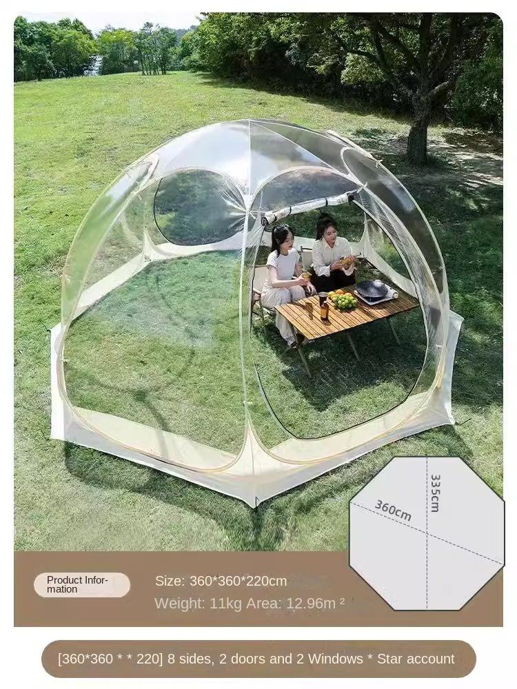 [4-6 personnes Tente étoilée]-[3.6*3.6*2.2m]