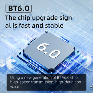 ชุดหูฟังบลูทูธไร้สายแบบครอบหูชุดหัว V6.0 BT ไร้สายแบบกำหนดเอง2025 - Product Image 3