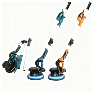 Lijadora Eléctrica de Disco para Masilla de Pared, 220V, <span class=keywords><strong>Industrial</strong></span>, para Bricolaje, con Velocidad Variable, Mango Plegable <span class=keywords><strong>Grande</strong></span> y Luz - Product Image 1