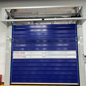 Turbine Enroulez les portes automatiques de volet d'alliage d'aluminium Porte rapide de roulement rapide - Product Image 1