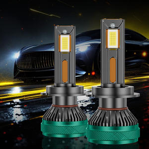 Faros LED de Coche de Alta Potencia 200W con 4 Tubos de Cobre para H1, 9005, 9006, H4, H7, H11 (Luces Altas y Bajas) - Product Image 3