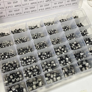 Kit Combinado de Condensadores Electrolíticos de Aluminio SMD, 1500 Piezas, 1UF~1500UF, 63V-<span class=keywords><strong>50V</strong></span>, 36 Tipos - Product Image 2