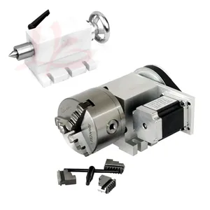 LOW Price CNC Tailstock And 4th Axis MT2 Rotary Axis Lathe For CNC Router 3040 6040