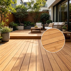 <span class=keywords><strong>Parquet</strong></span> en <span class=keywords><strong>bambou</strong></span> <span class=keywords><strong>massif</strong></span> en promotion, surface lisse, finition brillante, avec système de pose par clic - Product Image 1