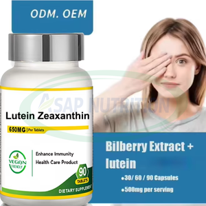 Vitamine per la salute degli occhi luteina zeaxantina compresse integratore di luteina zeaxantina compresse - Product Image 3