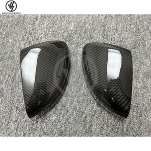 Coques de rétroviseurs latéraux pour Mercedes Benz Classe G W464 W463A G500 G63, type autocollant en fibre de carbone sèche, pièces de voiture - Product Image 6
