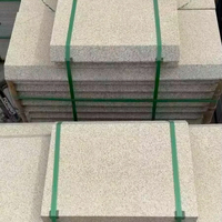 Granite Jaune Doré avec des Taches Noires pour l'Extérieur des Villas et Hôtels Haut de Gamme