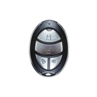 YET073 Télécommande sans fil à code tournant 433 MHz HCS301, télécommande RF à 4 boutons pour porte de garage