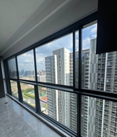 Ventana Corredera Minimalista de 6 Vías con Rotura de Puente Térmico, de Aluminio, con Apertura Vertical, Tamaño Personalizado, para Exterior