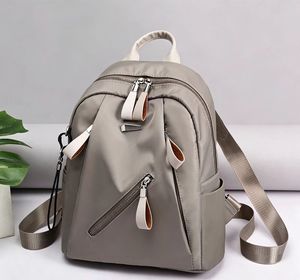 <span class=keywords><strong>Sac</strong></span> <span class=keywords><strong>à</strong></span> <span class=keywords><strong>dos</strong></span> de voyage Oxford grande capacité pour femme, tendance et polyvalent avec fermeture éclair, imperméable - pour la vente en gros - Product Image 5