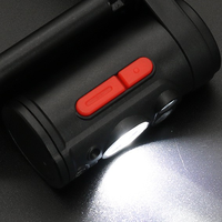 Mini lampe frontale LED rechargeable 5W avec indicateur de batterie 5 modes 18650 lampe frontale d'urgence alimentée par batterie