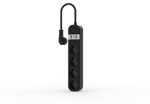 <span class=keywords><strong>Enchufe</strong></span> Inteligente Schuko con Wi-Fi, 3 Puertos USB, Control Remoto por Aplicación Tuya, con 4 Tomas de Corriente Controladas Individualmente, Regleta de Enchufes Alemana - Product Image 6