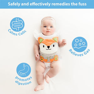 YISHUN - Faja Térmica para Aliviar Cólicos, Gases y Dolor de Estómago en Bebés Recién Nacidos, 50x15cm, Terapia de Calor/Frío - Product Image 2