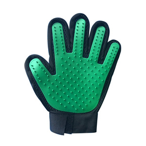 Gants de toilettage pour animaux de compagnie en matériau TPR pour chiens et chats, brosse de massage pour le bain et l'élimination des poils avec poils en silicone doux - Product Image 3