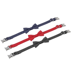 100% algodón punto aleación hebilla Bowknot perro mascota Collar - Product Image 5