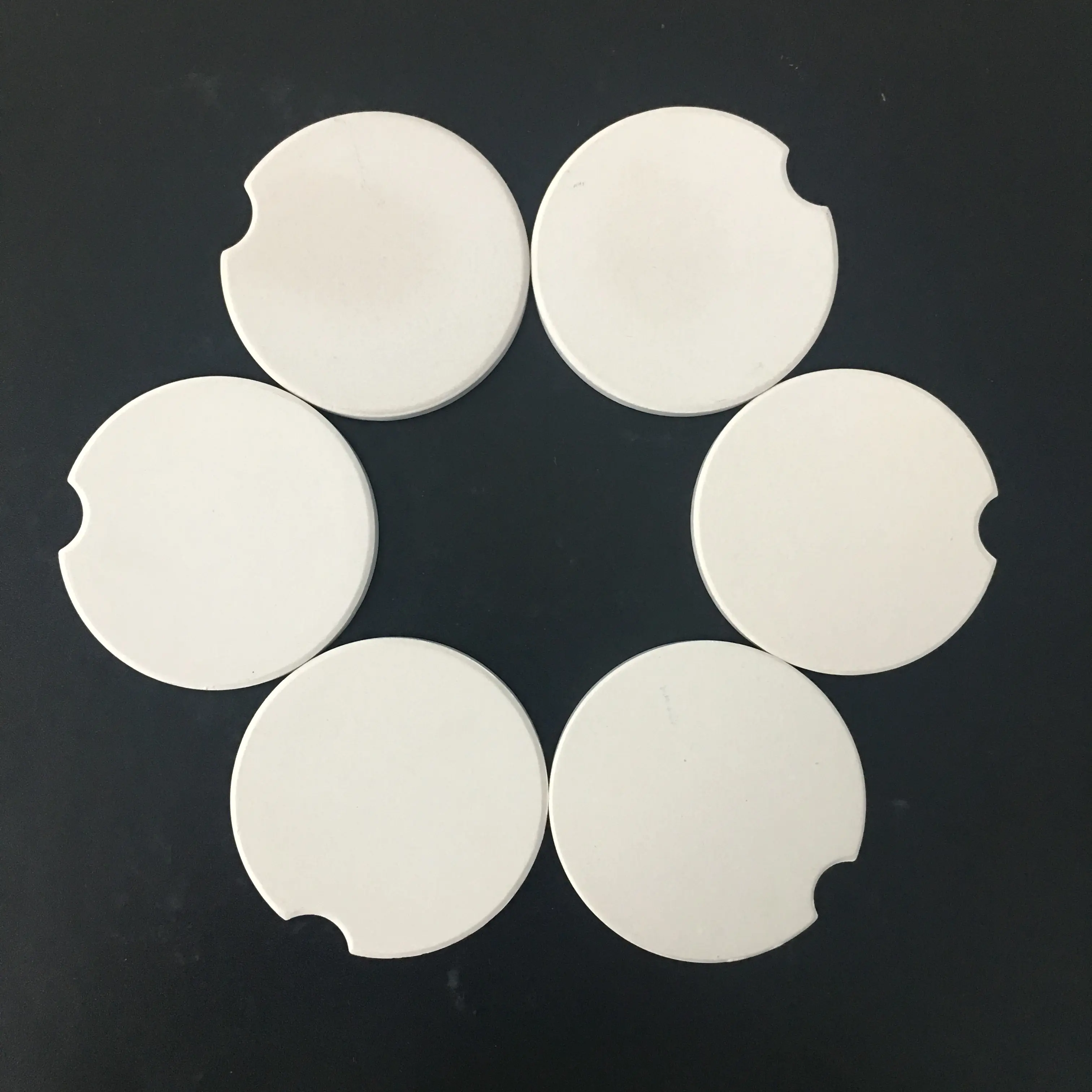 SUPER SETTEMBRE Piccolo Ordine In Bianco di Sublimazione di Ceramica Auto Coaster