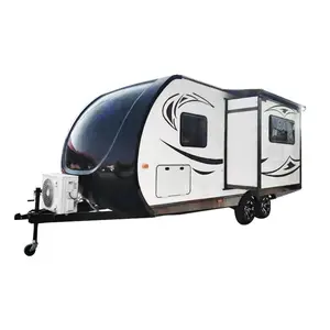 Trailer house & container house Campsite RV scenic traction mobile towing RV fine decoration hotel hostel camper