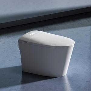 Modern All-in-One Smart Toilet Automatic Open/Close Lid Tankless <strong>Bidet</strong> Remote Control Seat Heating S-Trap Drainage for Bathroom - Product Image 1