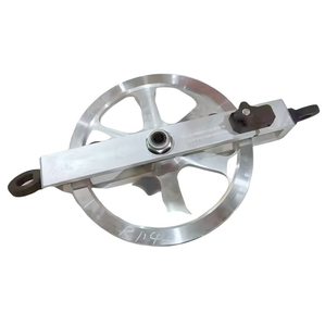 Oil Well Wirline Operation Top/ Bottom Sheave 16" hay Pulley for Wireline/Slickline Well Pressure Control Equipment - Product Image 4