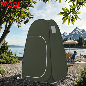 Tente de douche portable extra large Woqi pour l'extérieur, 120x120x190cm, imperméable, avec cadre en aluminium - Product Image 1