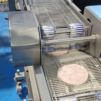 Machine à paner et à enrober la viande automatique MT à excellent prix, avec pompe et roulement en acier inoxydable 304, capacité 200 kg/h