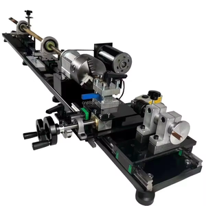Alta precisione Multi-funzionale completa riparazione Snooker testa testa biliardo asta Mini tornio manuale ad alta precisione centro di tornio - Product Image 1