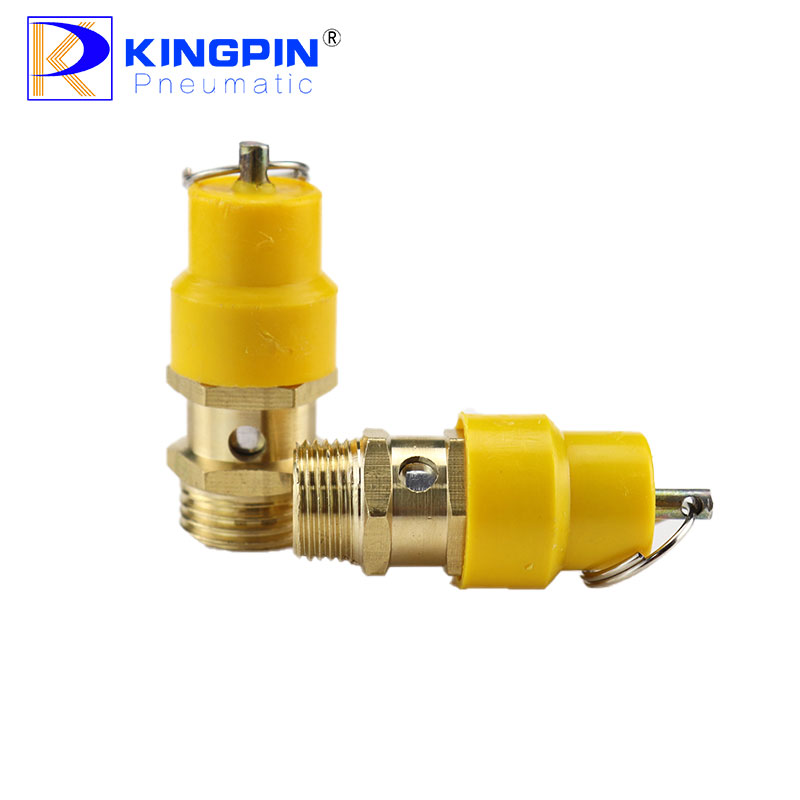 Valvola Aria Compressa Ottone Valvola Sicurezza Aria Compressa PATIKIL 1/4 NPT - 270 PSI Per