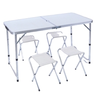 Table de camping en aluminium vente en gros table pliante stable à hauteur réglable table de camping pliante de pique-nique pliable de jardin