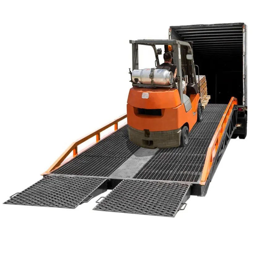 Container Dock Ramp/mobile For Forklift-ex-factory Price Loading Ramp