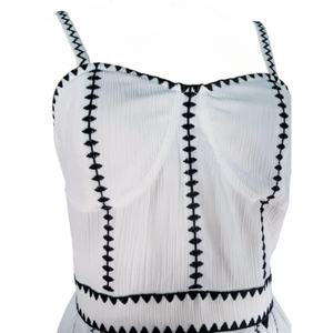 เดรสผ้าฝ้ายสไตล์เอธนิคสีขาวแบบสายเดี่ยวสำหรับผู้หญิง คอลเลคชั่นใหม่ปี 2025 รุ่น First Love - Product Image 5