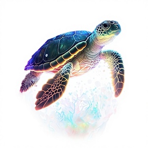<span class=keywords><strong>Peinture</strong></span> Diamant 5D DIY 20x30cm - <span class=keywords><strong>Tortue</strong></span> Marine Fantastique Lumineuse, Décoration Murale en Strass, Cadeau - Product Image 4