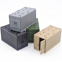 Kits d'accessoires en plastique pour boîtes miniatures, jouets, équipement pour garçons, ensemble de jeu, mini-conteneur, blocs de construction