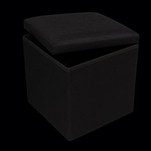 Modern <b>Stool</b> Living Room Furniture Storage Box Fabric Stainless Steel <b>Bamboo</b> Highest Quality Sample Available - Product Image 3