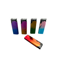 Briquet à gaz transparent coupe-vent 2024, cigarette électronique, EN13869 Europe
