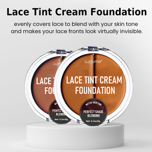 Ren Tint kem nền tảng nhãn hiệu riêng ren Tóc Giả Lưới Knot Kem che khuyết điểm Pallet - Product Image 3