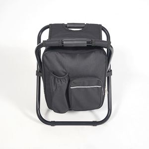 Multi-Purpose Foldable Fishing Chair <b>Cooler</b> <b>Backpack</b> with Portable Fabric <b>Cooler</b> Bag - Product Image 2