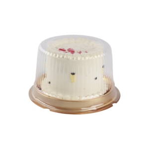 फैक्टरी थोक जेएस <span class=keywords><strong>001</strong></span>-0003 गोल पालतू केक बक्से बेकरी और केक की दुकानों के लिए - Product Image 3